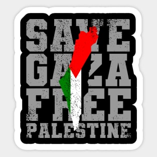 Save Gaza Free Palestine Sticker
